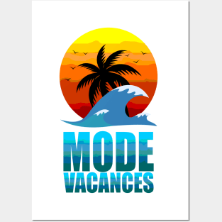 Mode vacances Posters and Art